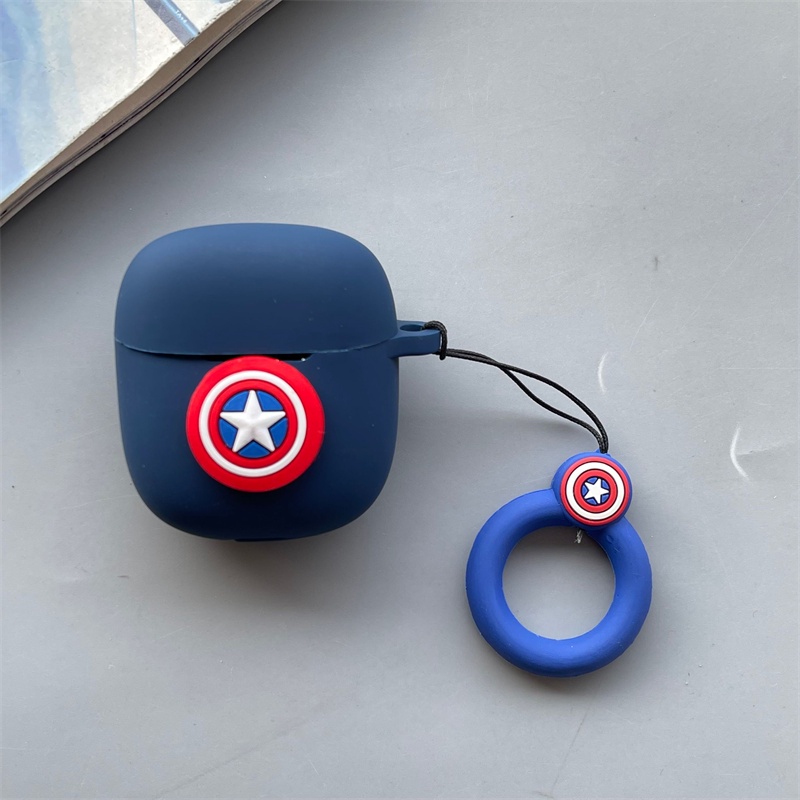 Baseus Bowie E8 Baseus Bowie E3 Soft Case Silikon Anti slip Motif Kartun Untuk Earphone Baseus E8 E3