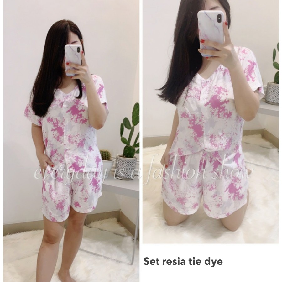 Set resia tie dye -Thejanclothes