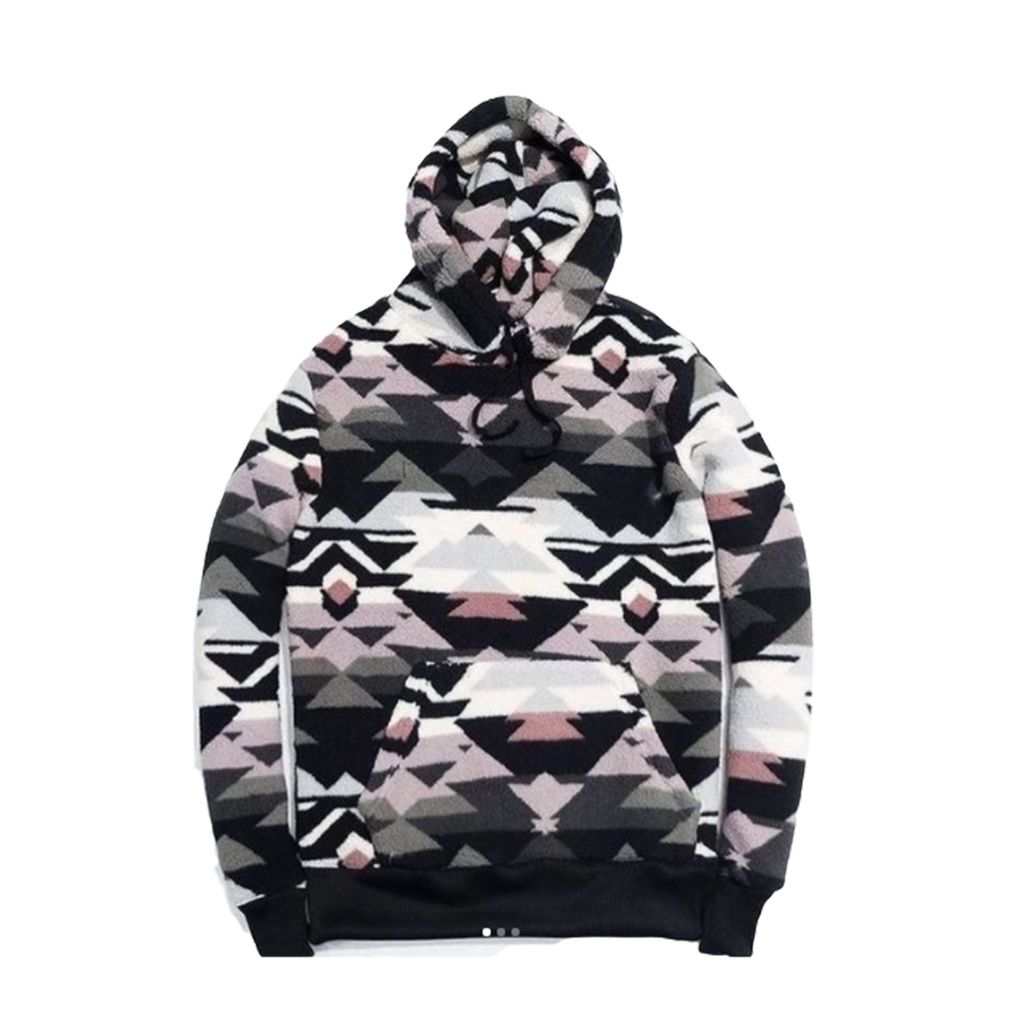AERO NAVAJO PULL OVER HOODIE MOTIF