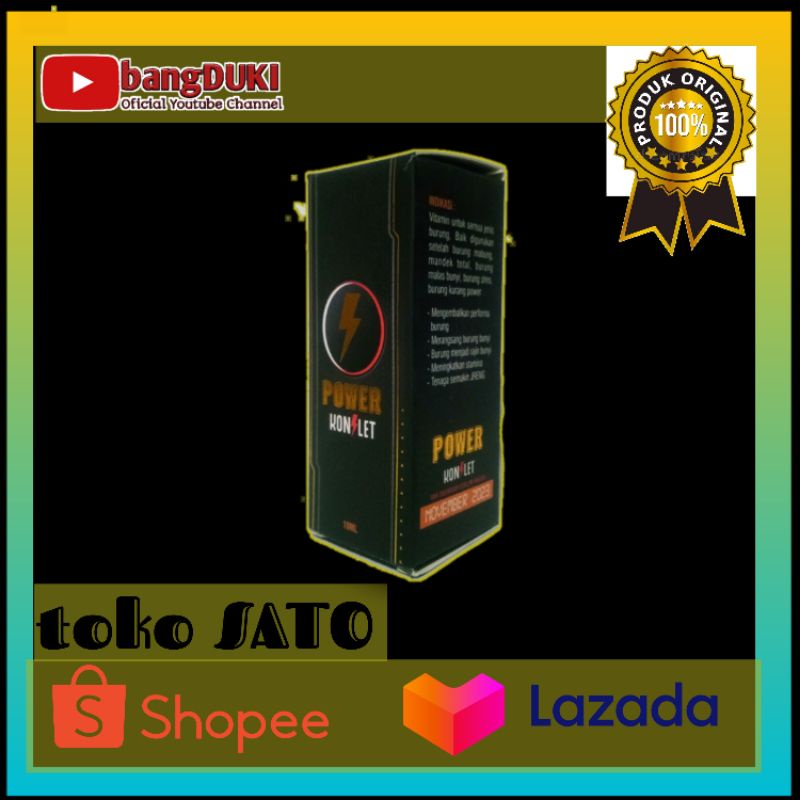 Vitamin BURUNG POWER KONSLET,  PRODUK ORIGINAL by AA DUKI