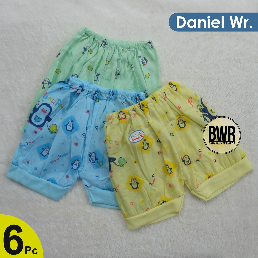 [ 6pc ] Celana DANIEL WARNA Pendek [ II C13 - D13 ] Celana Pendek Anak Jumbo Warna