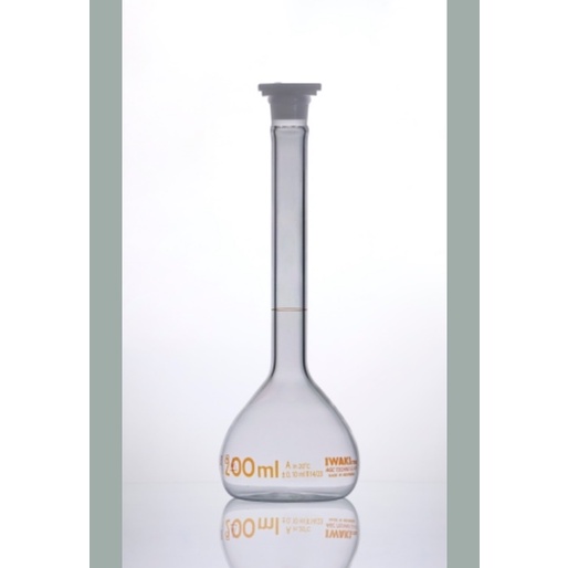 Volumetric Flask 5ml, 10ml,20ml,25ml, 50ml , 100 ml IWAKI/VOLUMETRIC FLASK IWAKI / Volumetrik Iwaki/