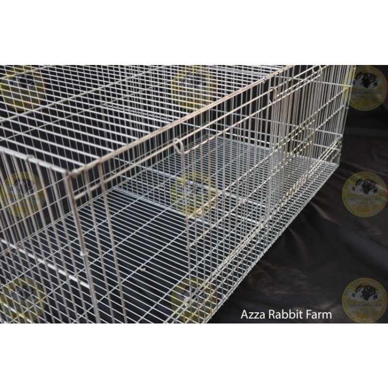 Kandang galvanis kelinci,ayam doc Uk 100x50x40-2