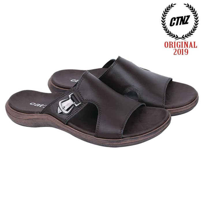 Sandal Pria Tahan Lama Outdoor Kasual Santai Sandalpria Fashion Ulzzan O6V5 Sandal Pria Kulit As