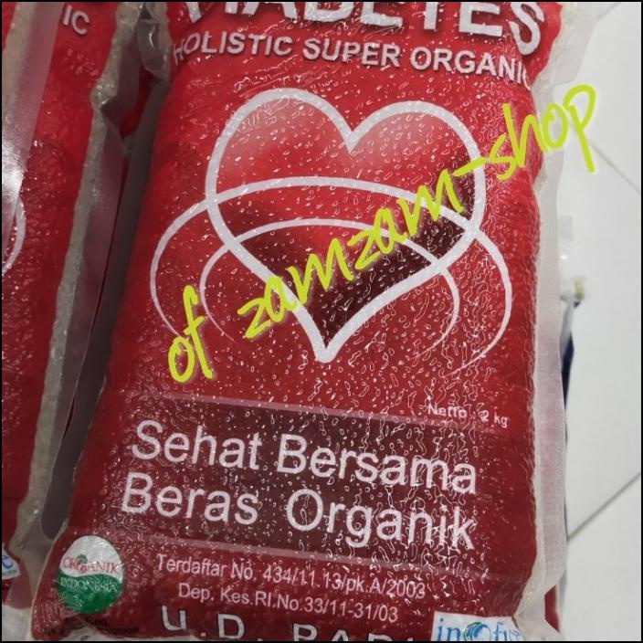 

Holistic super Organik organic rice diabetes Diabetic 2kg beras