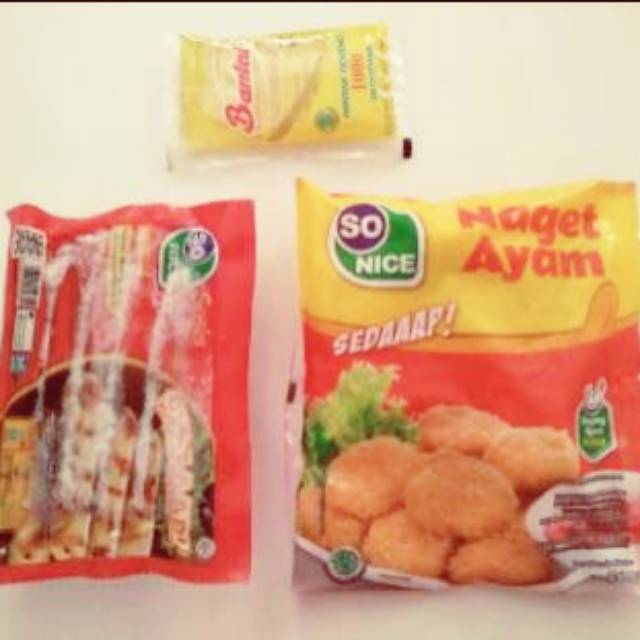 

PAKET SONICE NUGGET&SOSIS AYAM