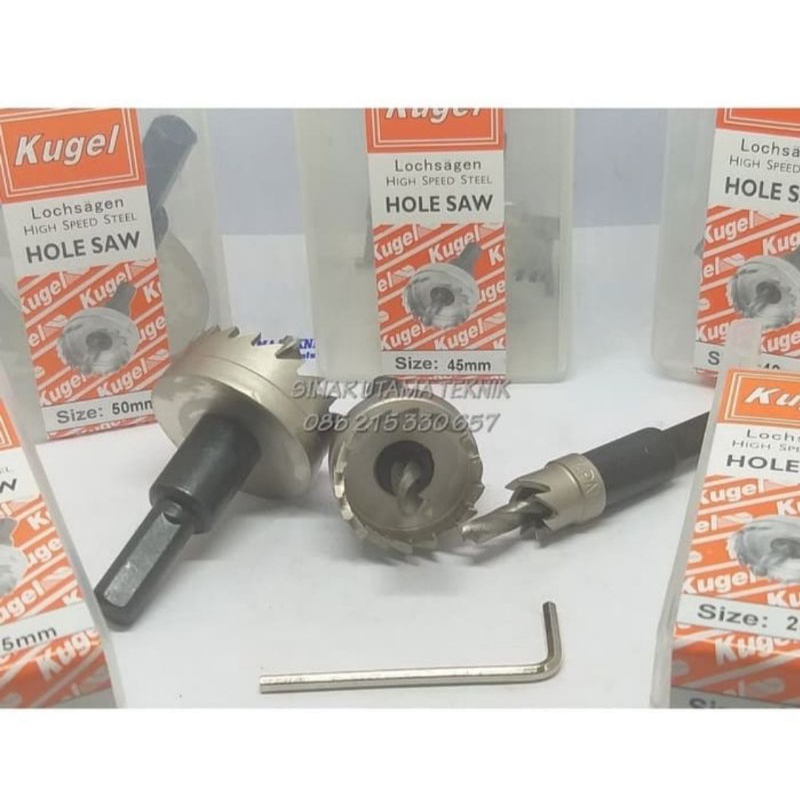 Holesaw Bor Besi 32mm-100mm Hole Saw Pelubang Besi Holesaw Besi Keras HOLESAW HSS
