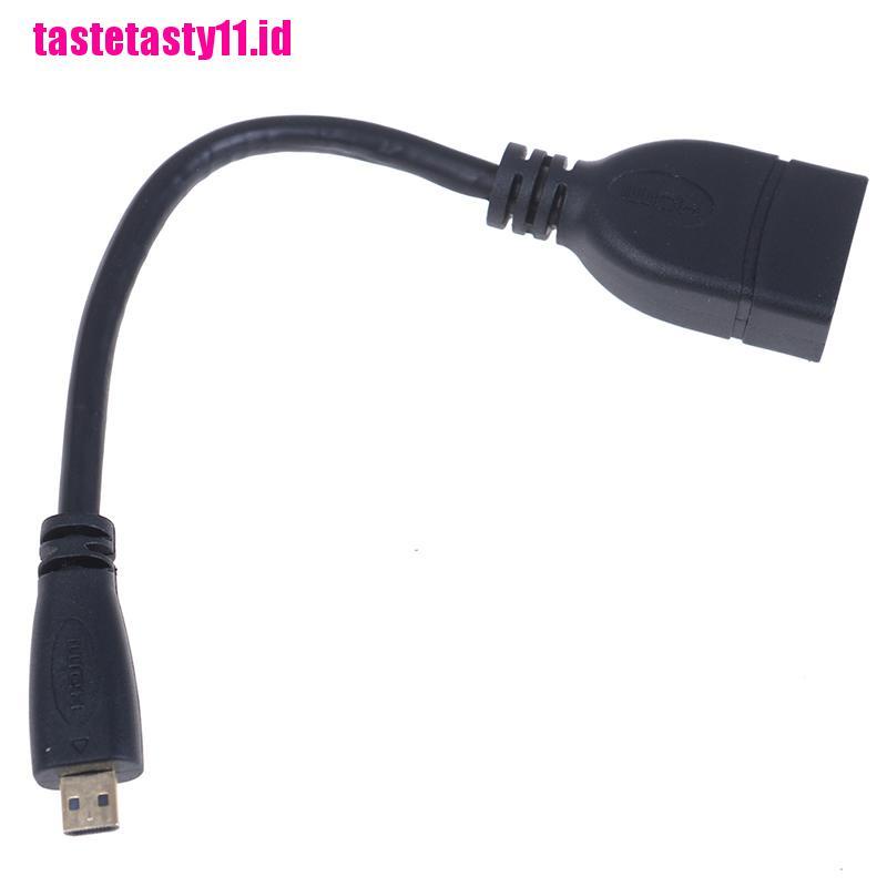 Kabel adapter Konektor Micro hdmi male Ke hdmi female Untuk hdtv