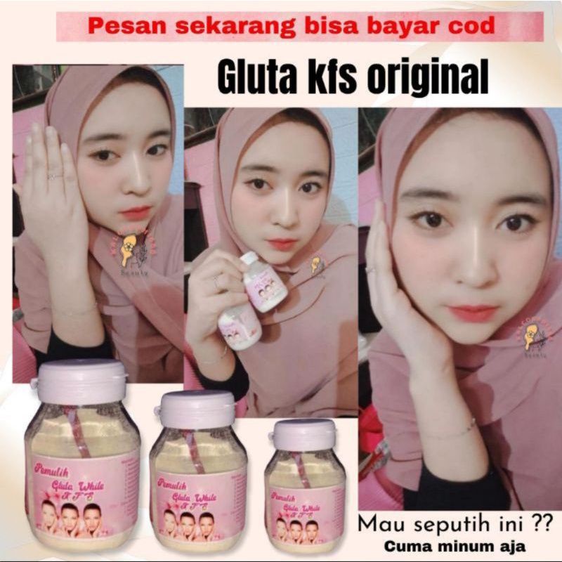 KFS PEMUTIH GLUTA WHITE / SUSU PEMUTIH GLUTA COLLAGEN