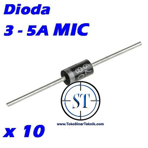 x10 Dioda 3A/5A IN 5402 MIC Dioda 5402 isi 10 Buah