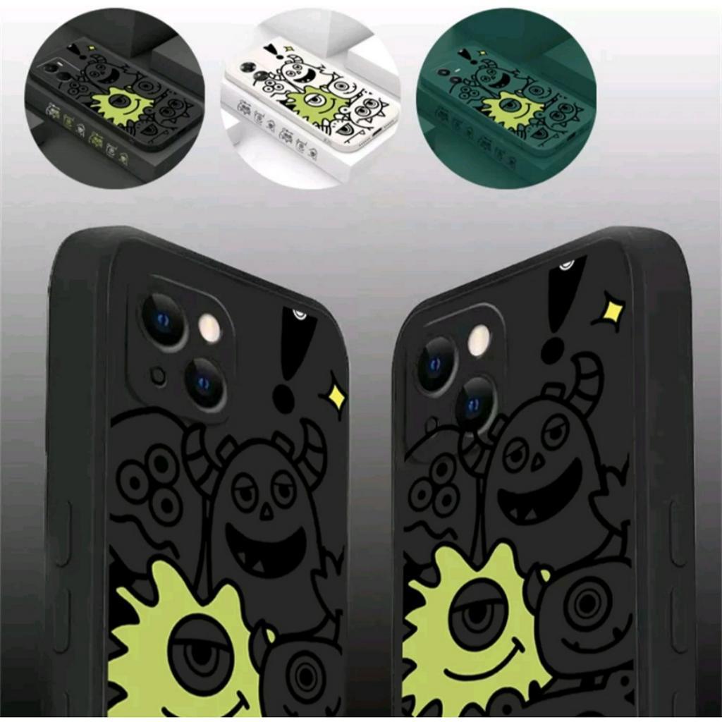 Case Vivo Y91C Y93 Y12 Y12S Y15 Y17 Y20 Y20S Y30 Y30i Y50 Y91 Y93 Finger Y95 Casing TP Monster Premium