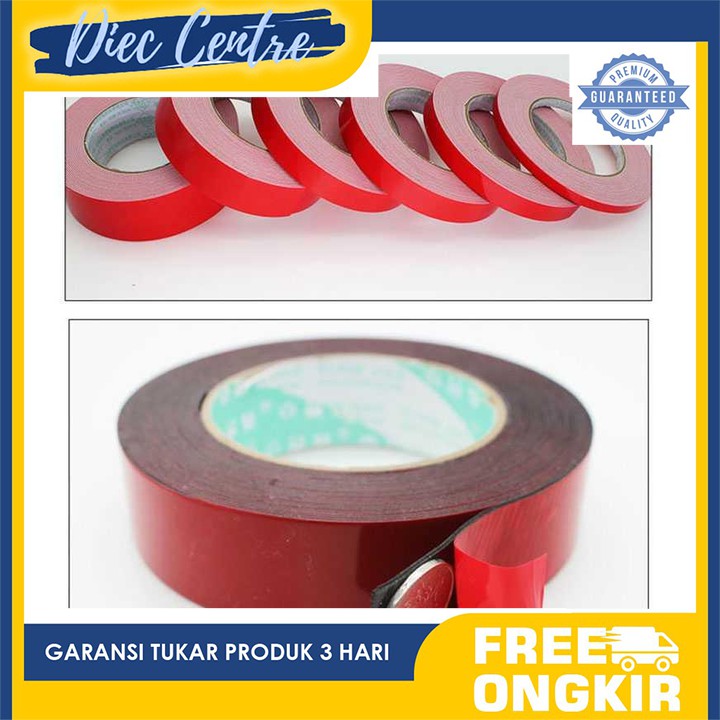 

Tape Lakban Double Tape 3M Foam Serba Guna Size 10m