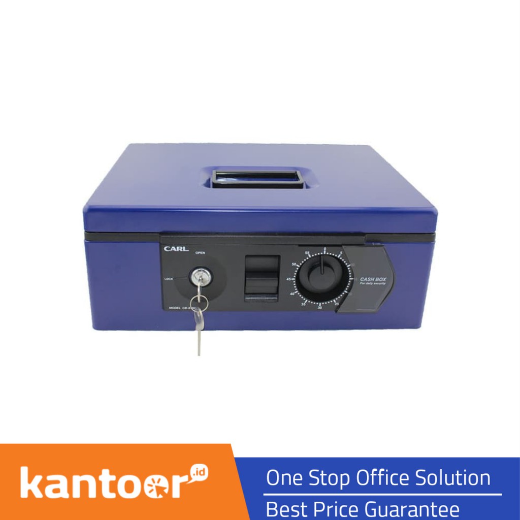 

CARL BRANKAS UANG CASH BOX TWO WAY OPEN TYPE D8660