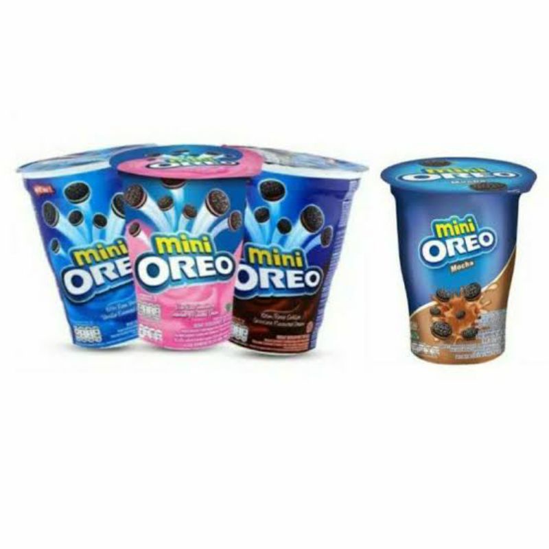 

jual Oreo mini cup 61.3gr