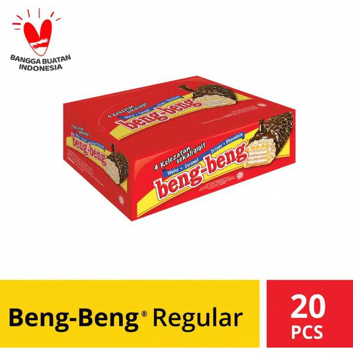 

Store Snack Beng Beng Wafer Box isi 20 pcs / Wafer Coklat