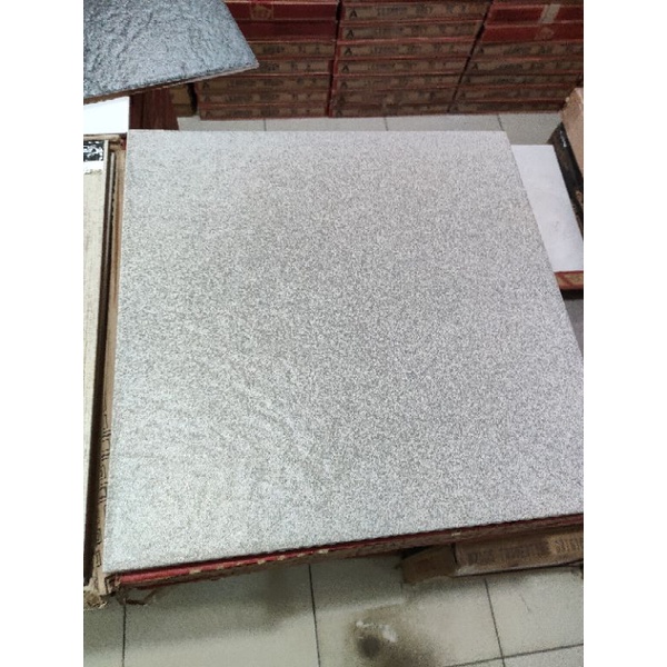 keramik lantai kasar Asia Oscar grey 40x40 kw1