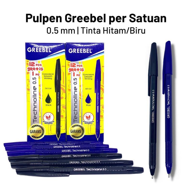 

Pulpen Greebel per Satuan