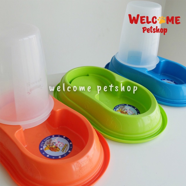 TEMPAT MAKAN KUCING ANJING ANTI SEMUT ANTI SLIP / Auto Pet Feeder