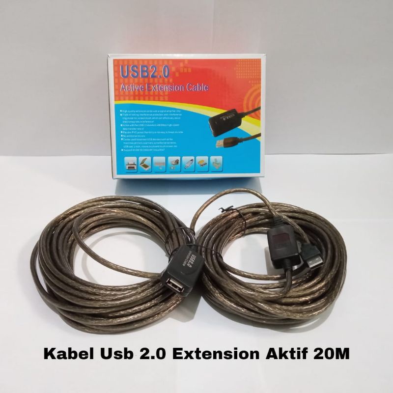 Kabel Usb Extention Aktif 20 meter