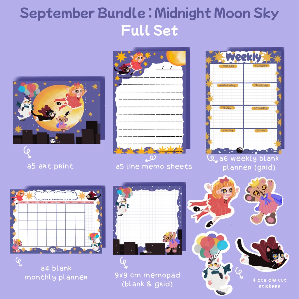 

PO Midnight Moon Sky Bundle