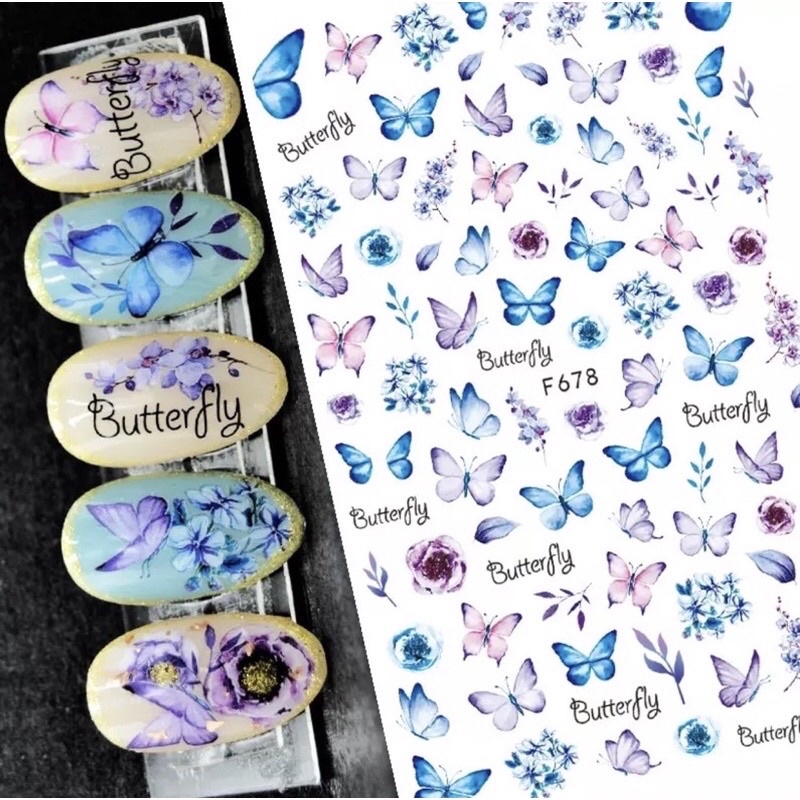 Hiasan Kuku Nail Art Stiker