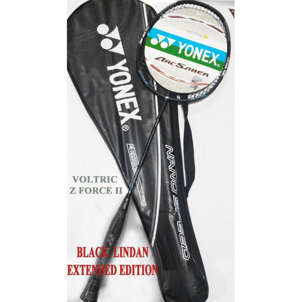 Raket Yonex Voltric Z Force II BLACK LCW Extended Edition SUperkW1 BO1379 CN BAT