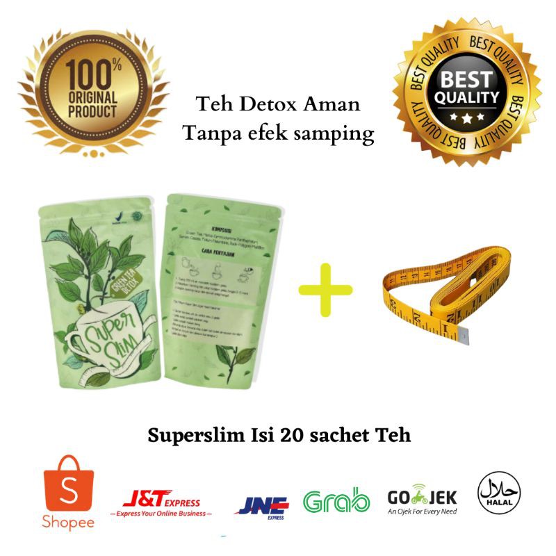 

Teh Diet| Teh Detox | Pelangsing Badan| Superslim | Penurun Berat badan | ISI 20 PCS
