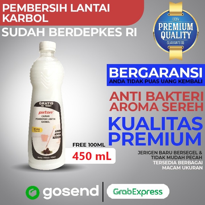 KARBOL PXTON ANTI BAKTERI 450ML + Free 100ml