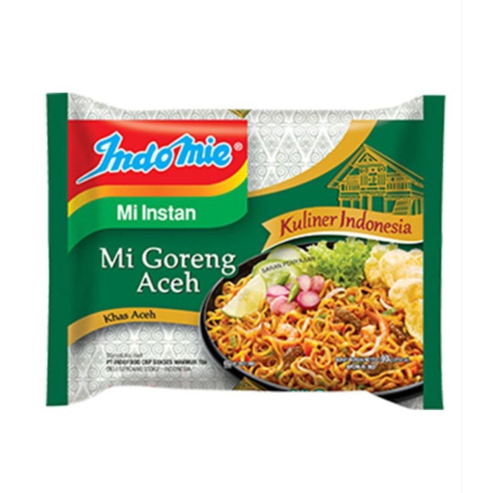 

Indomie Goreng Rasa Aceh Mie Instan