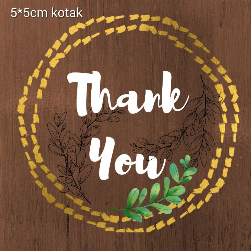 

stiker hampers lebaran Thanksgiving/biji