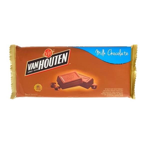 

(kode-764) Van Houten Milk Chocolate Chunky Bar 165gr ,!