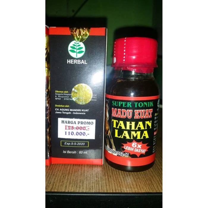 

1 karton (100 botol) Madu - Tonik 6X Murah grosiran khusus GOJEK