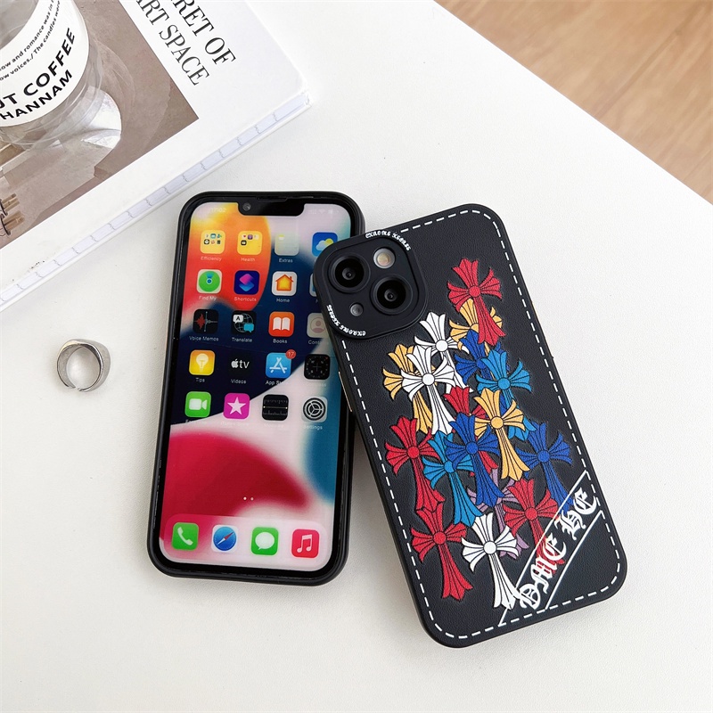 Hard Case Motif Print Mahkota Untuk Iphone 13 12 11 Pro MAX 7 8Plus SE XR XS MAX