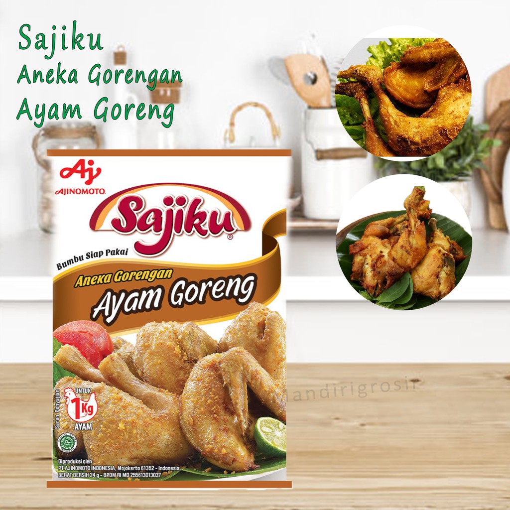 BUMBU * ANEKA AYAM GORENG * SAJIKU * 24g