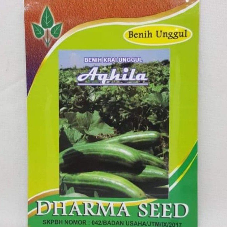 Benih sayuran timun kray aqhila (tidak pahit)