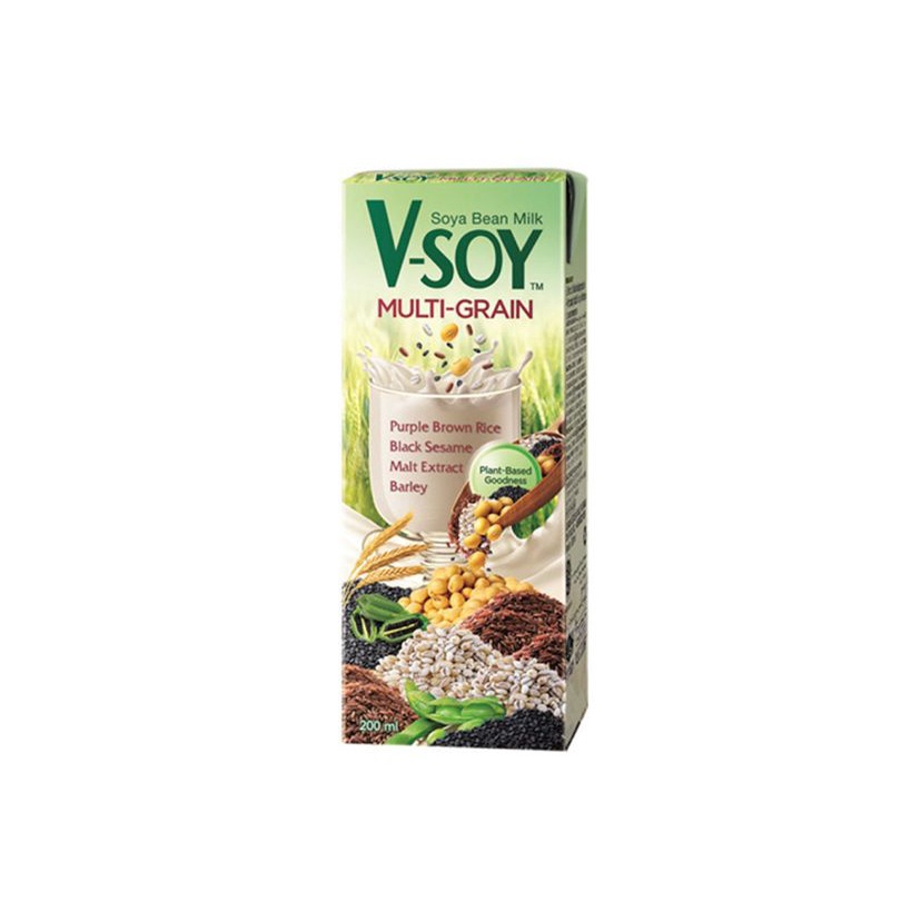 ASI BOOSTER - V-SOY MULTIGRAIN SOY MILK UHT 200ML