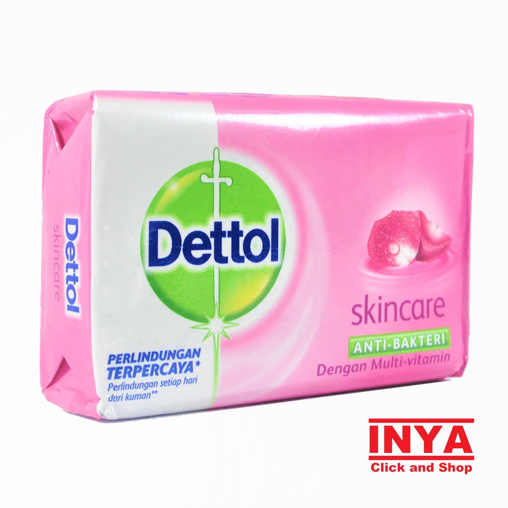 DETTOL SKINCARE ANTI BAKTERI SOAP 105gr - Sabun Batang