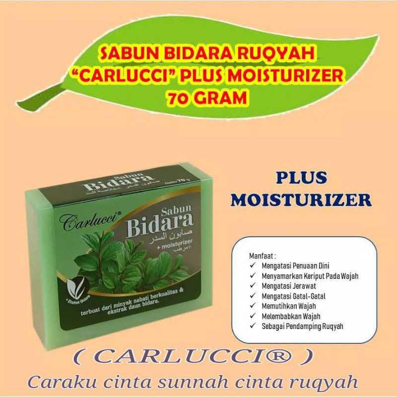 SABUN BIDARA CARLUCCI (SUDAH DIRUQYAH)