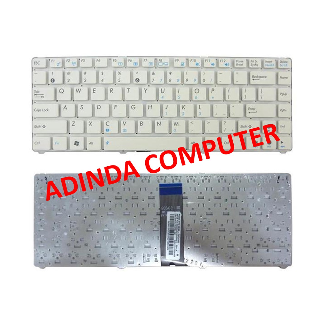 Keyboard Asus 1215 1215N 1215B 1215P 1215T 1201 1201T 1201X 1225C 1225B 1225N 1225P