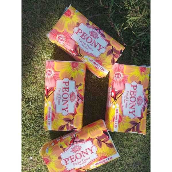 TISU TISSUE SEE U SEE-U 250 SHEET 250 2PLY ORIGINAL TERMURAH-Peony 180