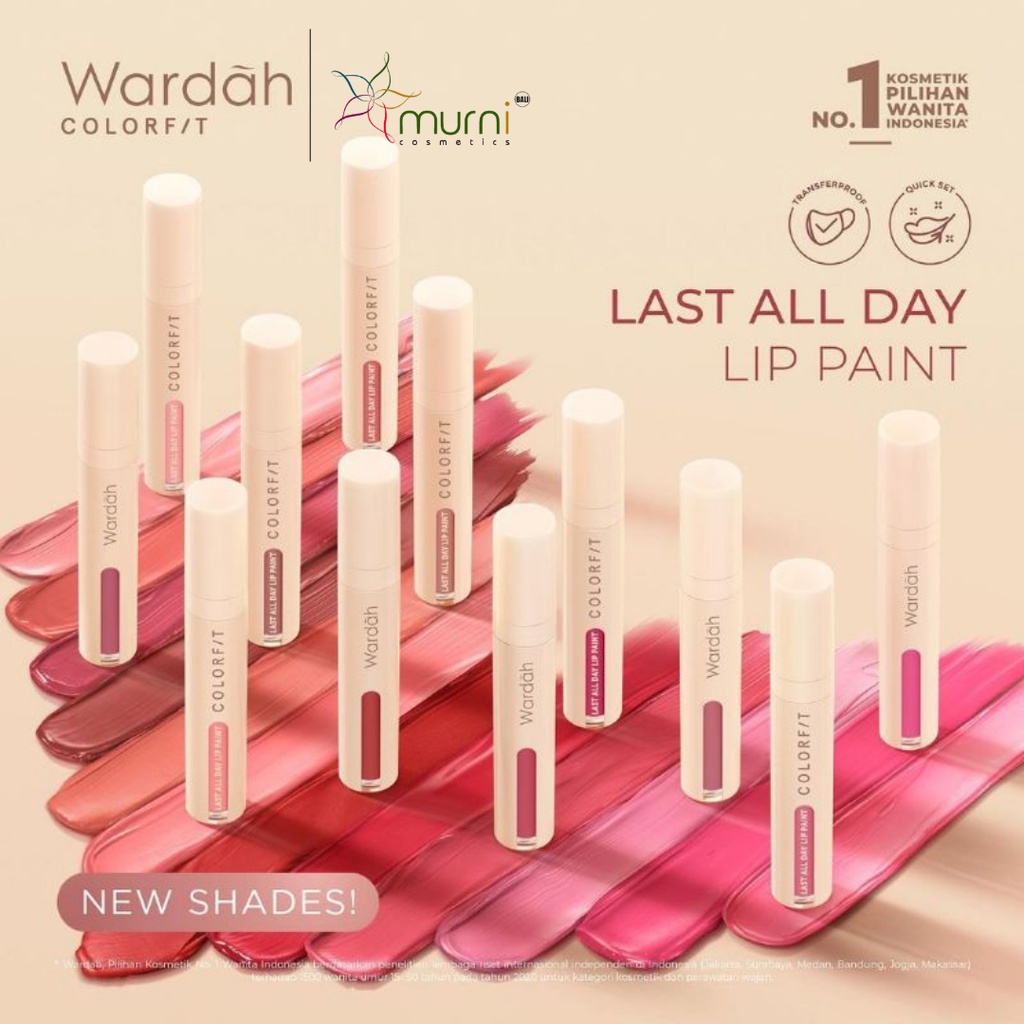 Wardah Colorfit Last All Day Lip Paint