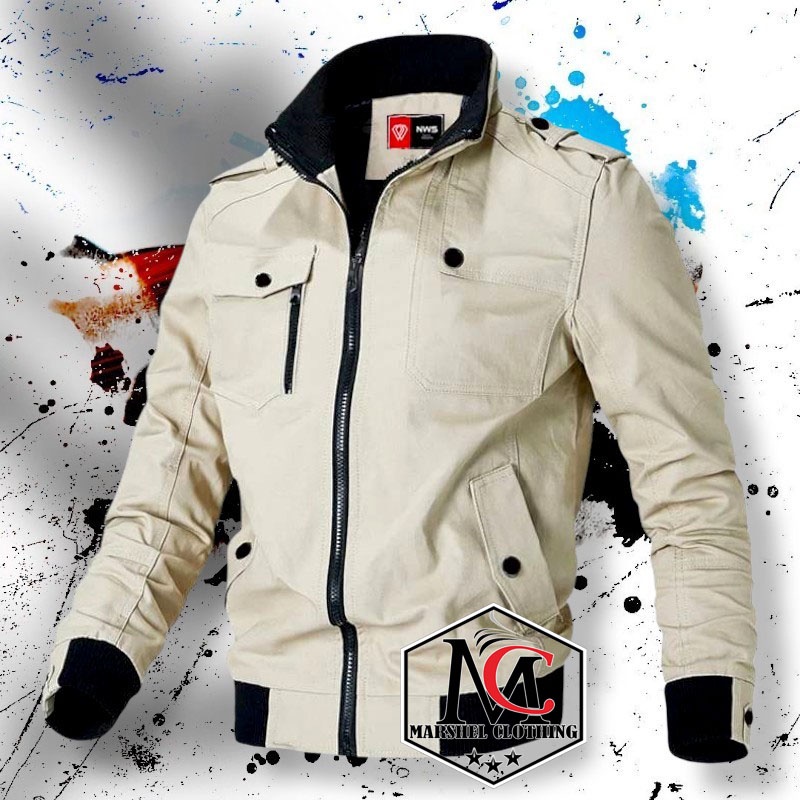 RCL - JAKET BOMBER PARKA SUMMIT KANVAS PRIA