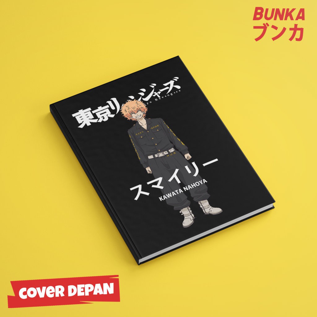 

Notebook Anime Tokyo Revengers Kawata Nahoya Hardcover A5 Buku Tulis Catatan Note Agenda Planner