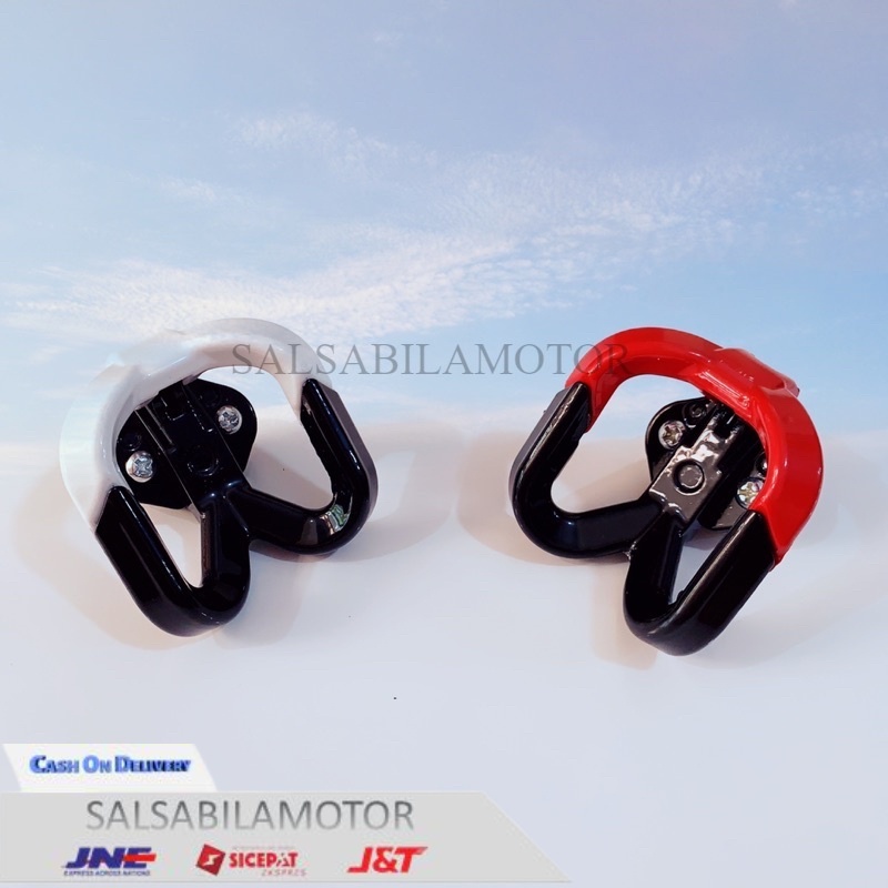Gantungan/Cantolan Barang Motor Mio-Xeon-Xride-Fino-Jupiter mx/z-Vega r-Beat fi-Vario-Scoopy-Genio-S