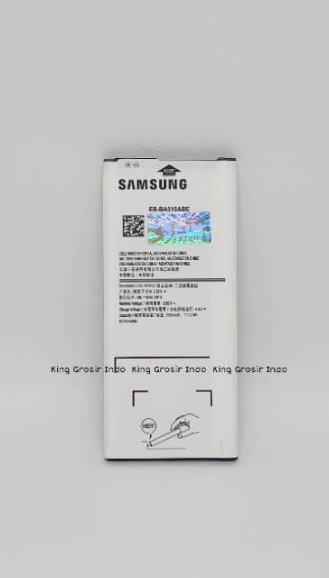 dc88 - Baterai Samsung Galaxy A510 A5 2016 Original SEIN 100% Battery Batere Batre A 510