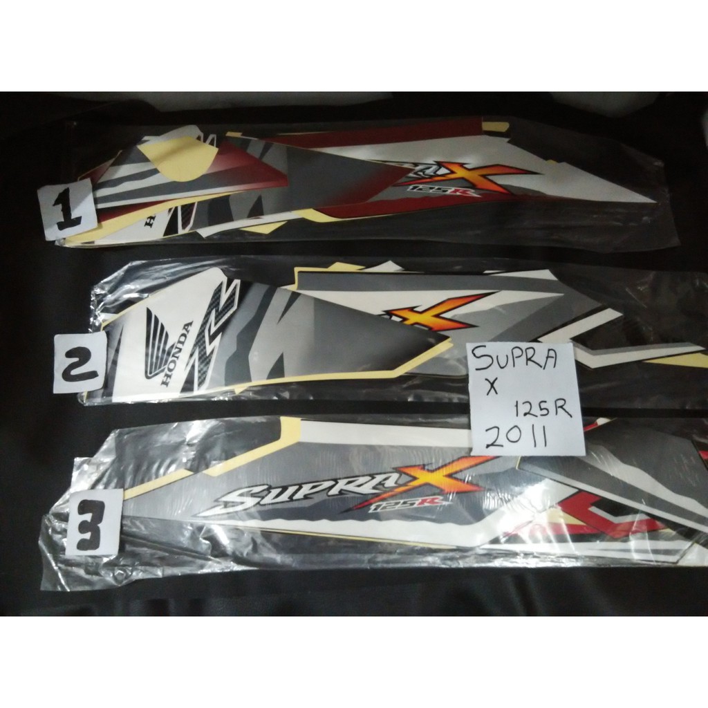 Striping Supra X 125R 2011
