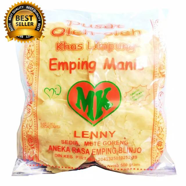 EMPING BLINJO MK JUMBO MENTAH MANIS 1/2KG KUALITAS EXPORT