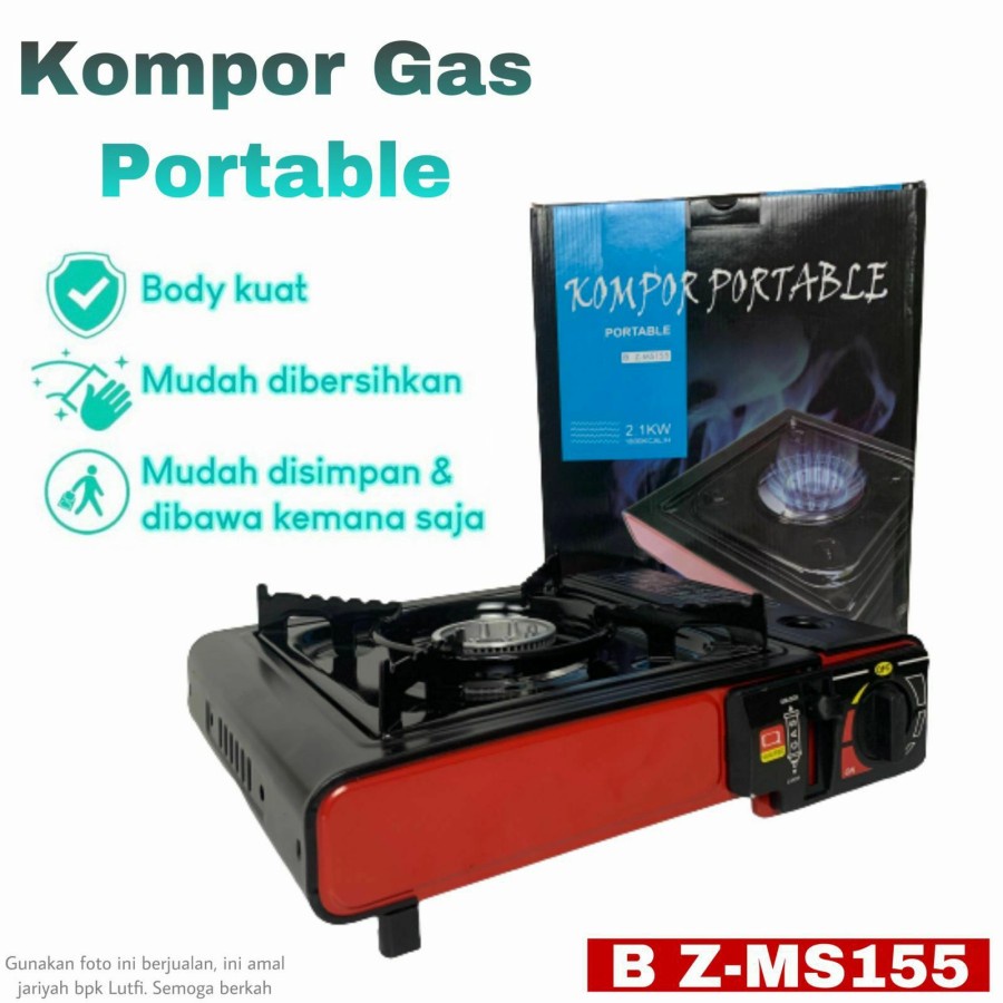 Kompor Portable Kompor Gas Mini Portable 1 Tungku Kompor Gas Portable