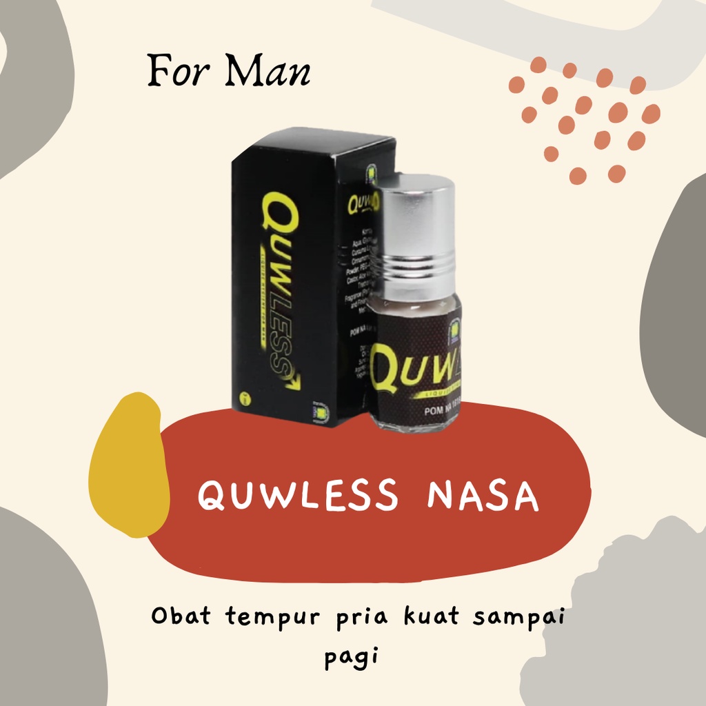QUWLESS NASA Obat kuat 100% Original