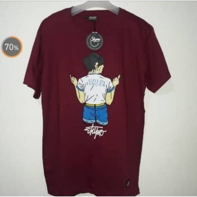 Kaos skymo fuck girl / tshirt maroon / kaos distro skymo apparel